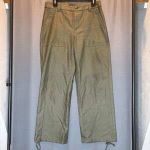 Banana Republic Olive Utility Cargo Pants